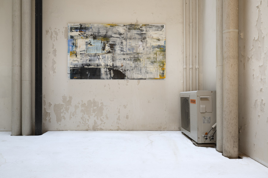 Installation view, Rafal Skoczek, Driftworks, Galerie Oskar Weiss, Zürich, 2025. Photo credit: Gina Folly