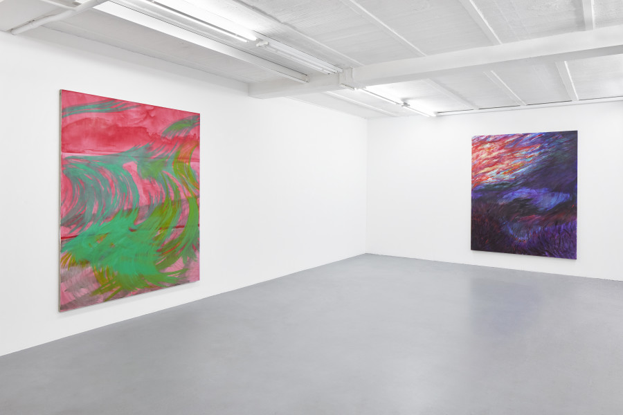 Exhibition view, Augusta Lardy Micheli, walk with me, galerie lange + pult, Auvernier, 2026. Photo credit: © Sully Balmassière