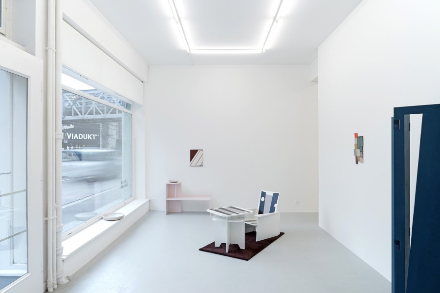 Exhibition view, The Abundance of Possibilities, Spring Variations at Lullin + Ferrari, 2022.