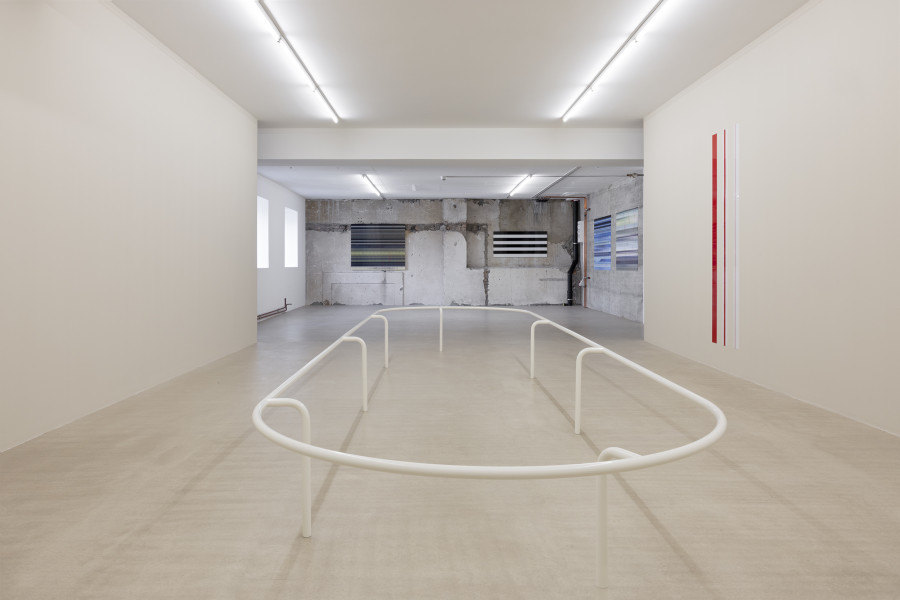 Exhibition view, Roman Selim Khereddine, Racetrack, For, Basel. Photography: Gina Folly. Copyright and courtesy of the artist and For, Basel