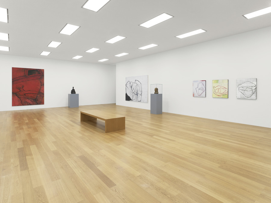 Exhibition view, Paco Knöller: Beneath Me, the Sky. With works from the Hilti Art Foundation, Kunstmuseum Liechtenstein with Hilti Art Foundation, 07.05.–15.10.2023, Photo: Günter König.