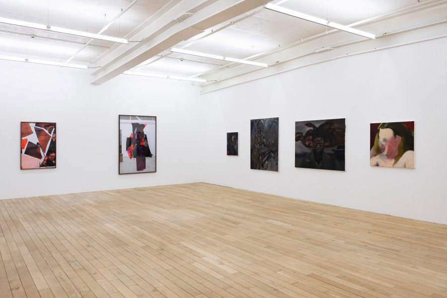 Installation view, Shifting, Galerie Peter Kilchmann, 2025.