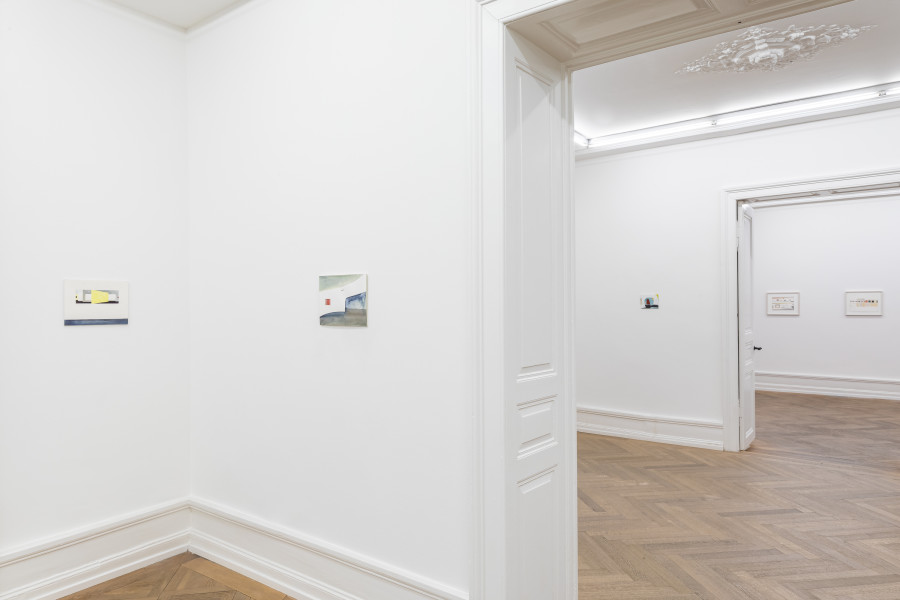 Exhibition view, Ernst Caramelle, Mai 36 Galerie, 2023-2024.