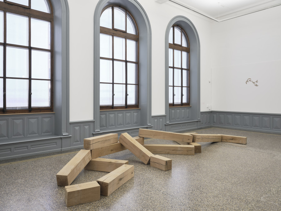 Installation view, Markus Raetz, oui non si no yes no, Kunstmuseum Bern, 2022. Photo credit: Rolf Siegenthaler, © Kunstmuseum Bern