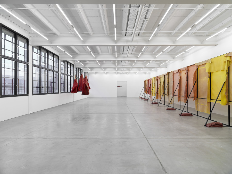 Installation view, Liesl Raff, A Corridor, a Room, and Four Dens, Galerie Eva Presenhuber, Maag Areal, Zurich, 2025. © Liesl Raff. Courtesy the artists and Galerie Eva Presenhuber, Zurich / Vienna. Photo: Stefan Altenburger Photography, Zürich