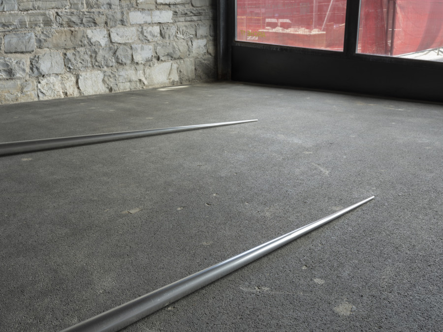 Installation view, Clémentine Adou, Public, Tunnel Tunnel, Lausanne, 2025. Photo credit: Julien Gremaud