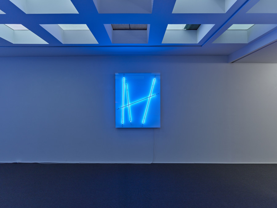 Installation view, Christian Herdeg, New Works, galerie lange + pult, 2024. photo credit: Felix Jungo