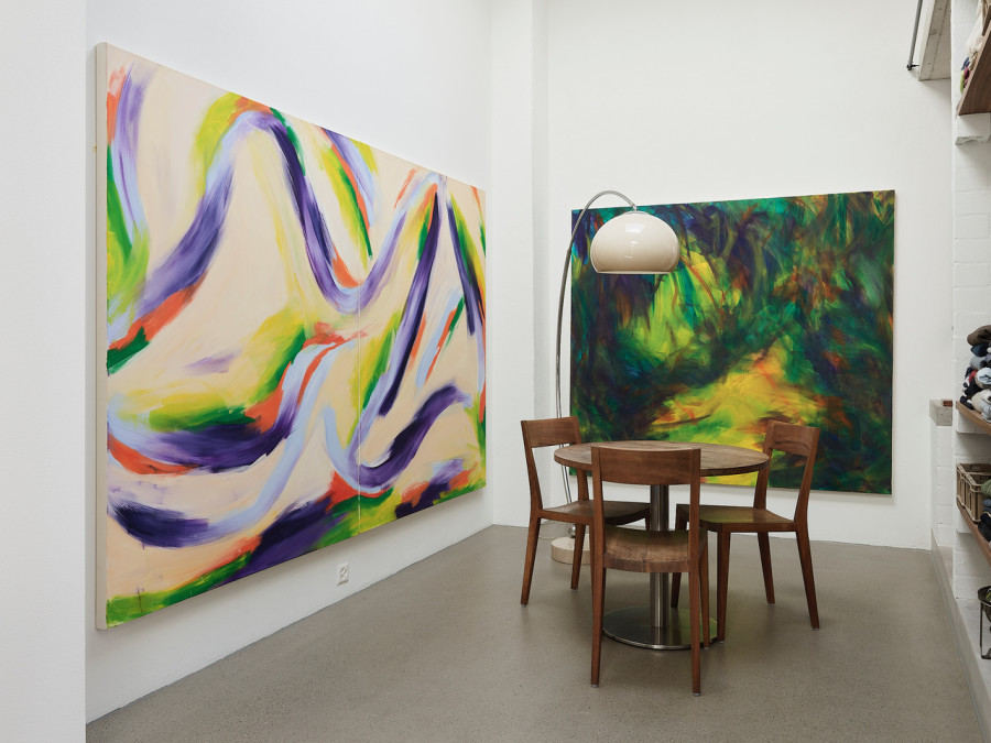 Exhibition view, Thomas Sauter, subito presto, flatmarkus, Zürich, 2025. Photo credit: Felix Jungo. Courtesy of the artist and flatmarkus