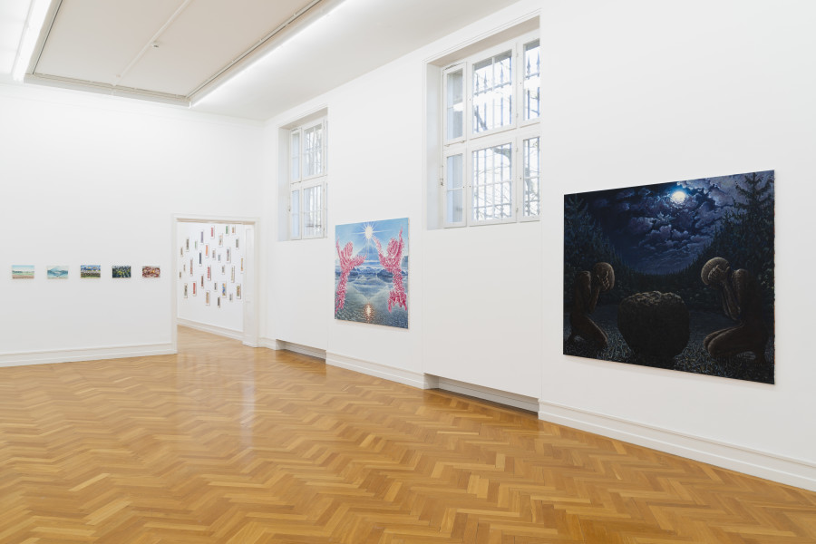 Ausstellungsansicht / Exhibition view, Jean-Frédéric Schnyder, Kunsthalle Bern, 2022. Photo: Gunnar Meier