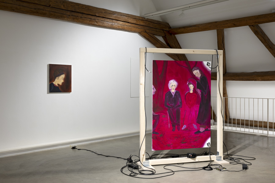 Ausstellungsansichten / Exhibition views, Lea von Wintzingerode, My Protagonists, Kunst Raum Riehen, 2025. Courtesy the artist, Hua International, Berlin. Photos: Gina Folly