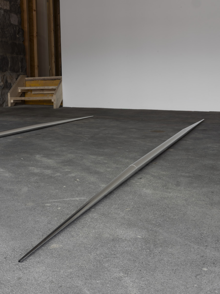 Installation view, Clémentine Adou, Public, Tunnel Tunnel, Lausanne, 2025. Photo credit: Julien Gremaud