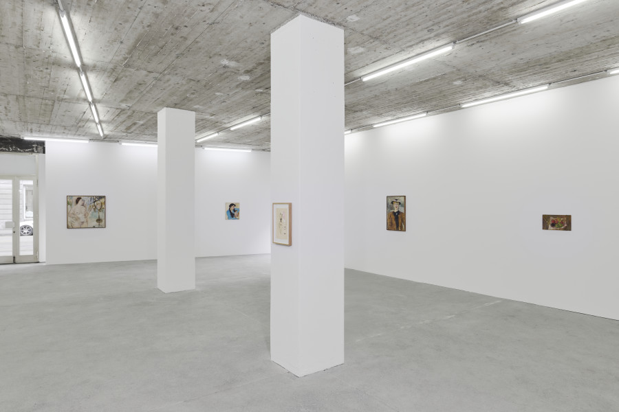 Installation view, Irène Zurkinden, 2026, Karma International, Zurich, photo© Flavio Karrer