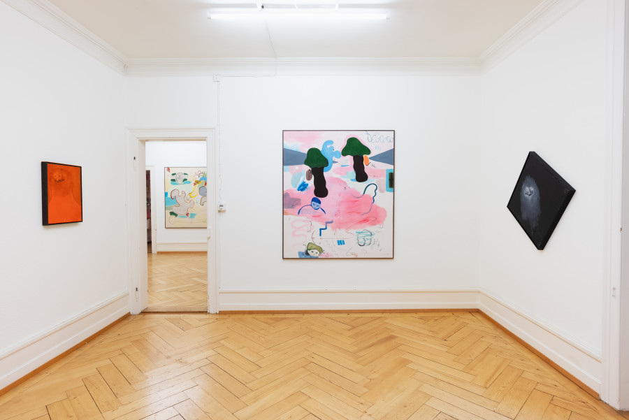 Exhibition view, Idyll, Christian Hoosen & Janes Haid-Schmallenberg, dacodac, 2024.