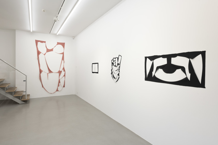 Installation view, Marion Baruch, Quel che rimane del cielo, Galerie Peter Kilchmann, Zürich, 2026.