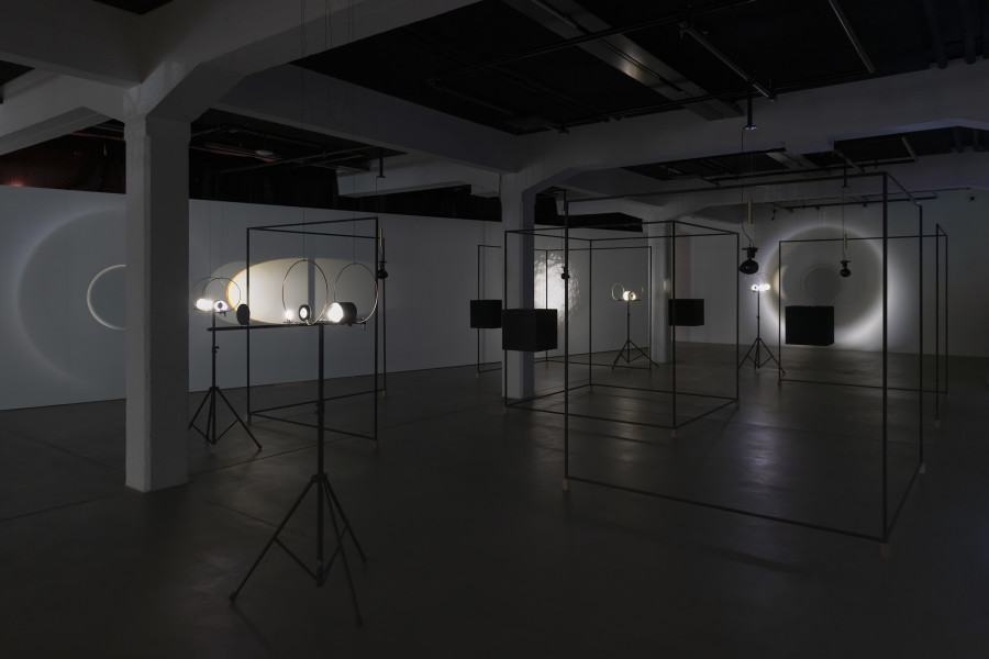 HEK: Swiss Media Art Pax Art Awards, 2022, Pe Lang, Alomeris, 2023, installation view, Photo: Franz Wamhof.
