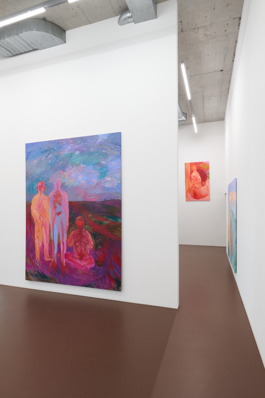 Installation view, Kateryna Lysovenko, Noch eine Welle, 2026, Karma International, Zurich.