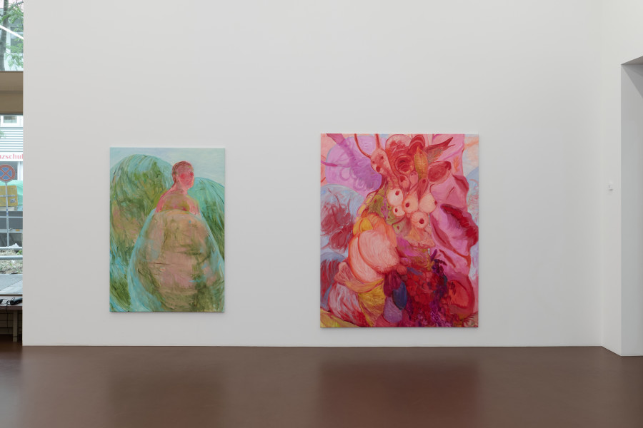 Installation view, Kateryna Lysovenko, Noch eine Welle, 2026, Karma International, Zurich.