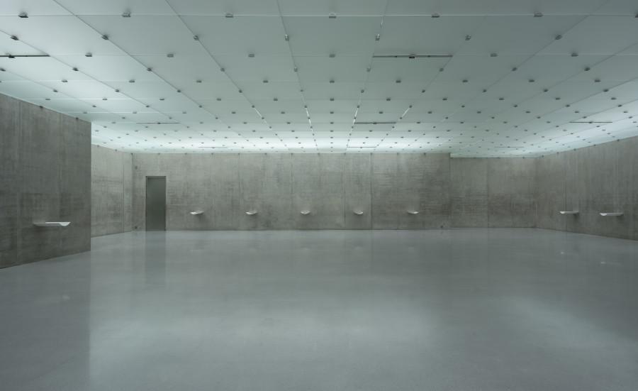 Cyprien Gaillard, When you expect flutes, it’s whistles, Exhibition view first floor Kunsthaus Bregenz, 2026. Geographical Analogies, 2006 – 2026. Photo: Timo Ohler. © Cyprien Gaillard, Kunsthaus Bregenz. Courtesy of the artist, Sprüth Magers, Gladstone Gallery