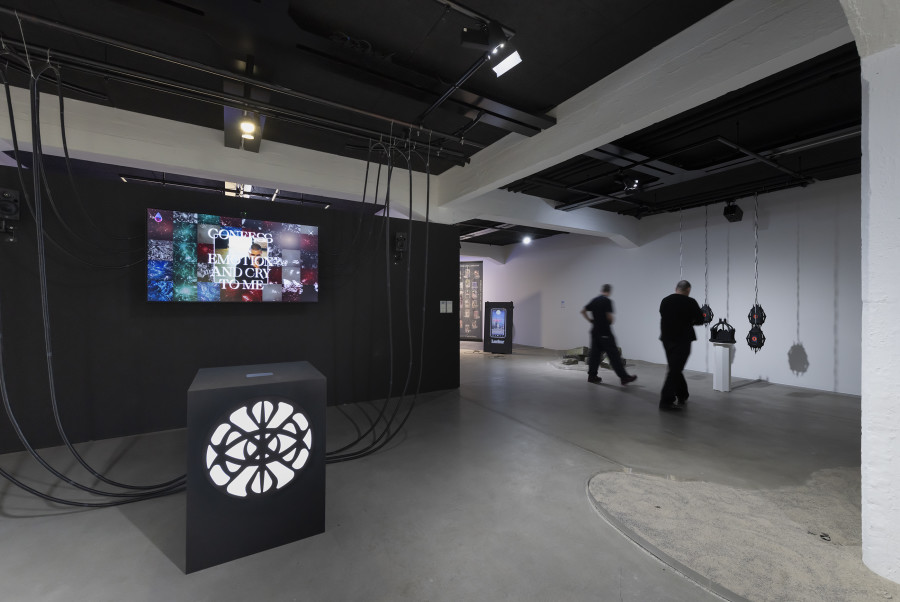 Exhibition view «New Rituals [for the End of the World]», 2026, HEK, photo: Franz Wamhof