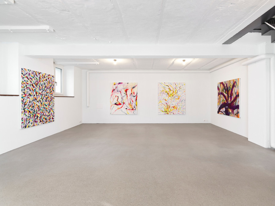 Exhibition view, Thomas Sauter, subito presto, flatmarkus, Zürich, 2025. Photo credit: Felix Jungo. Courtesy of the artist and flatmarkus