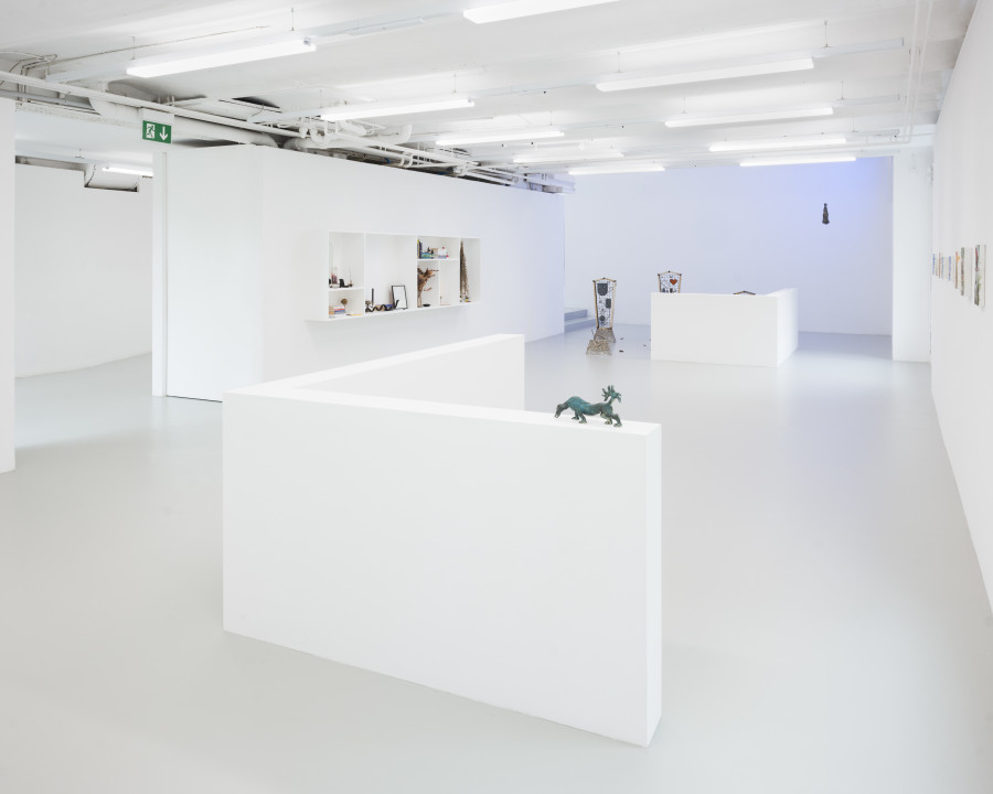 Désordre sacré, exhibition view, CAN Centre d’art Neuchâtel, 2024. Photography: Sebastian Verdon. Courtesy: Images copyright and courtesy of the artists and CAN Centre d’art Neuchâtel