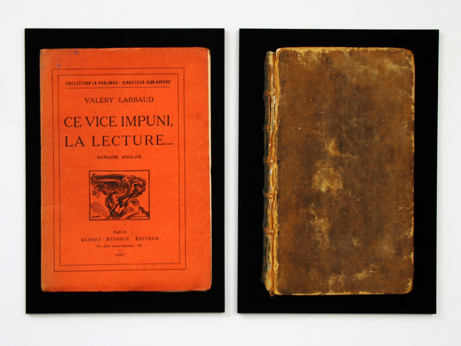 Jacqueline Mesmaeker, Bibliothèque, 2023, Print on Hahnemühle paper mounted on panel, Ed. 5/5, each 42 x 29.7 cm