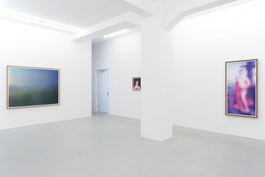Slawomir Elsner: Geraubte Küsse, Exhibition view, 2023, Lullin + Ferrari.