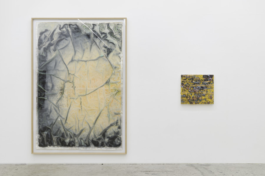 Exhibition view, Patrick Rohner, Batagaika Megaslump, Galerie Mark Müller, Zürich, 2025. Photo credit: Conradin Frei & Galerie Mark Müller, Zürich.
