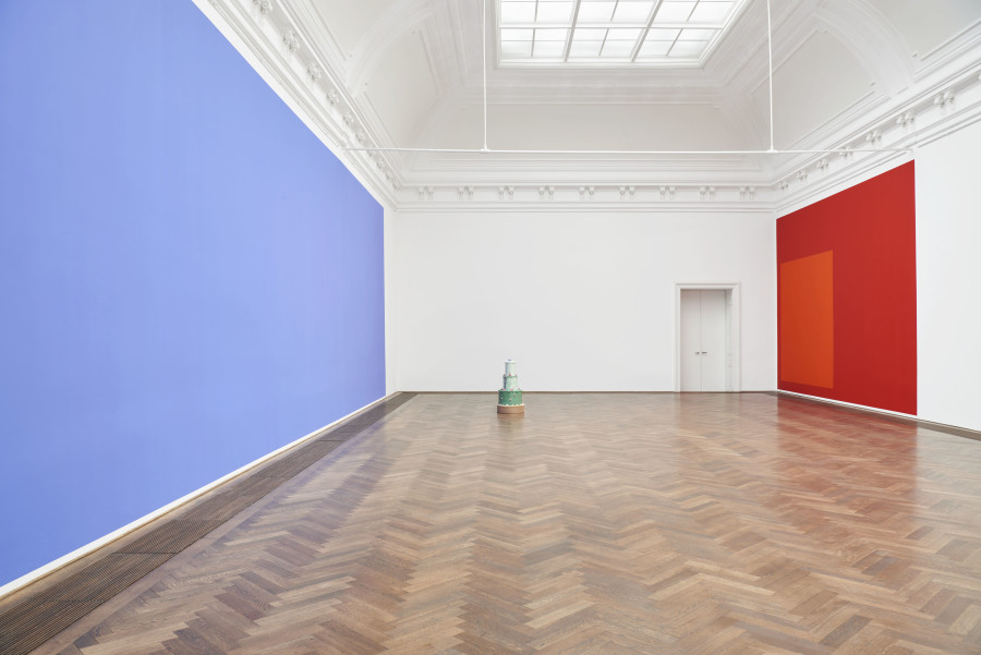 Ghislaine Leung, Commitments, exhibition view, Kunsthalle Basel, 2024, photo: Philipp Hänger / Kunsthalle Basel. All works courtesy the artist; Maxwell Graham, New York; and Cabinet, London.