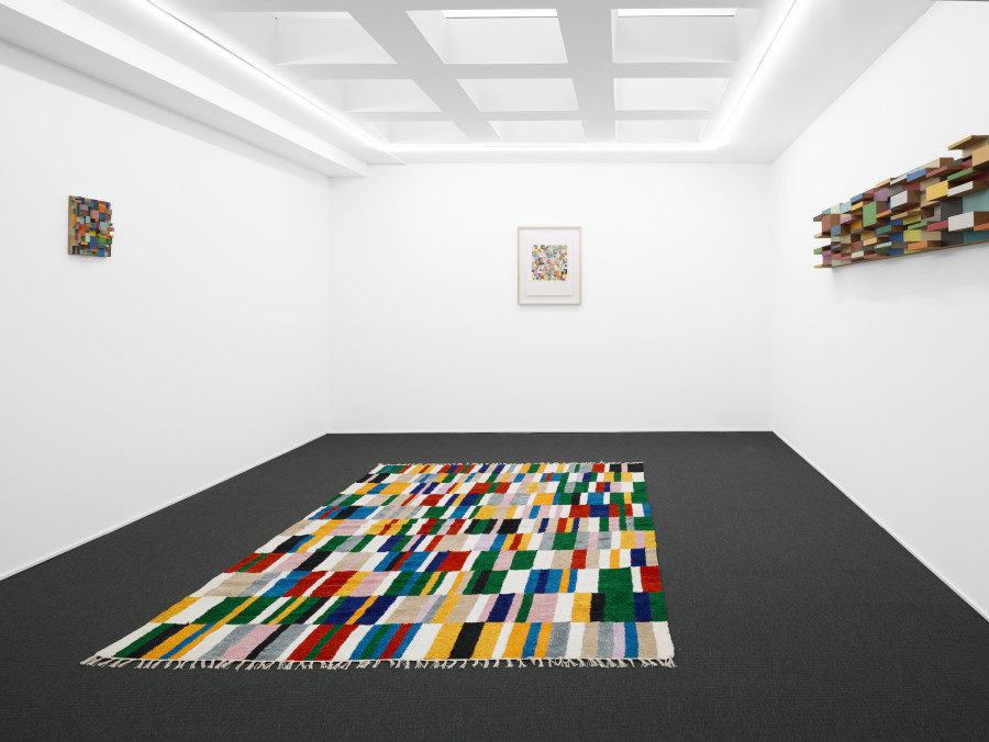 Installation views, Beat Zoderer, Tektur, 2023, galerie lange + pult.