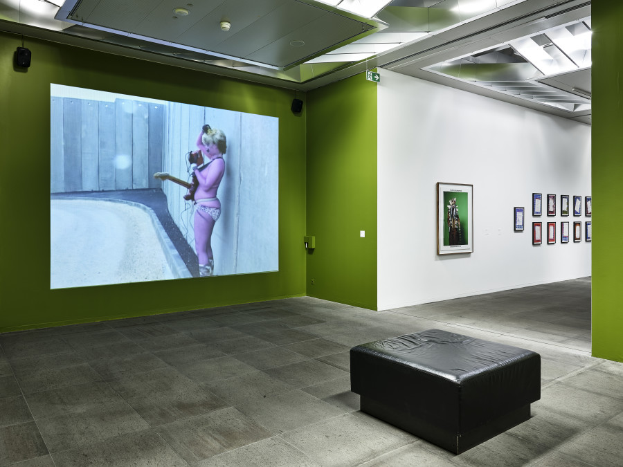 Exhibition view «Tracey Rose. Shooting Down Babylon», Kunstmuseum Bern, 2024, Photo: Rolf Siegenthaler, © Kunstmuseum Bern