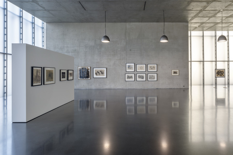 Günter Brus, Exhibition view ground floor Kunsthaus Bregenz, 2024. Photo: Markus Tretter. Courtesy of the artist. © Günter Brus, Kunsthaus Bregenz