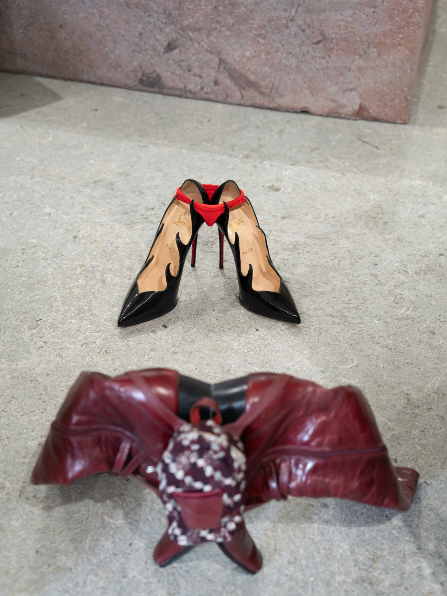 Exhibition view, Accoutrements, Rasmus Myrup, Centre d'Art Contemporain Yverdon-les-Bains (CACY), 2025-2026. Photo credit: Anne-Laure Lechat