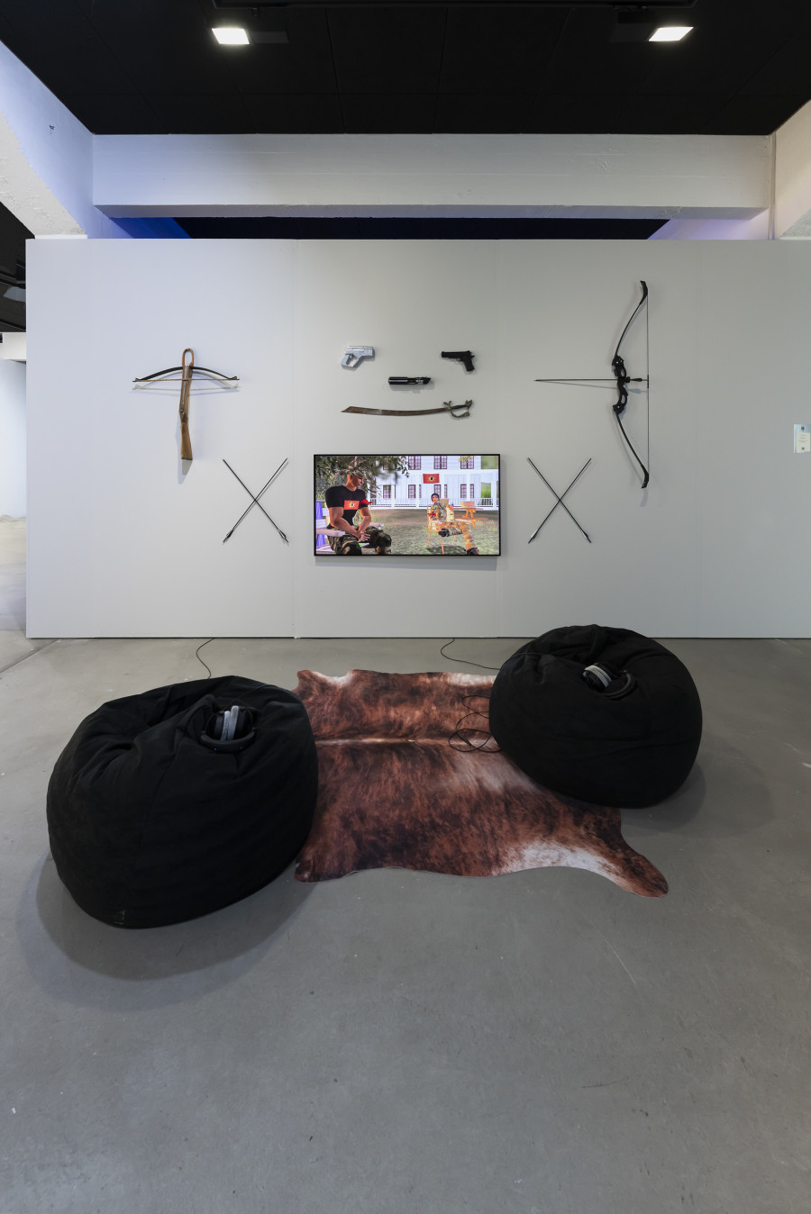 Skawennati, TimeTravellerTM, 2007–2014, «New Rituals [for the End of the World]», 2026, HEK, photo: Franz Wamhof