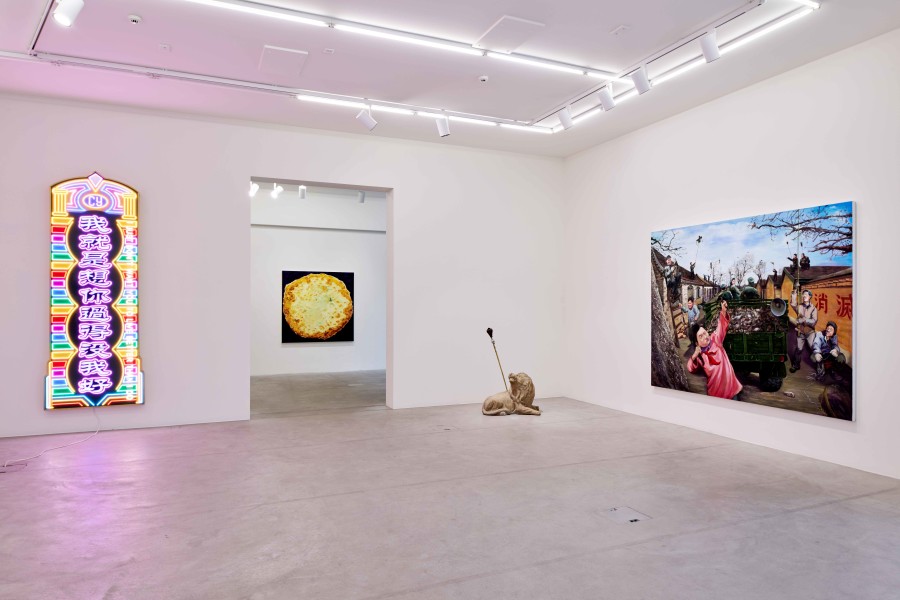 Exhibitionview, Cao Yu, I Was Born To Do This, Galerie Urs Meile Lucerne, Switzerland, May 11 - July 21, 2023, photos by Franca Pedrazzetti