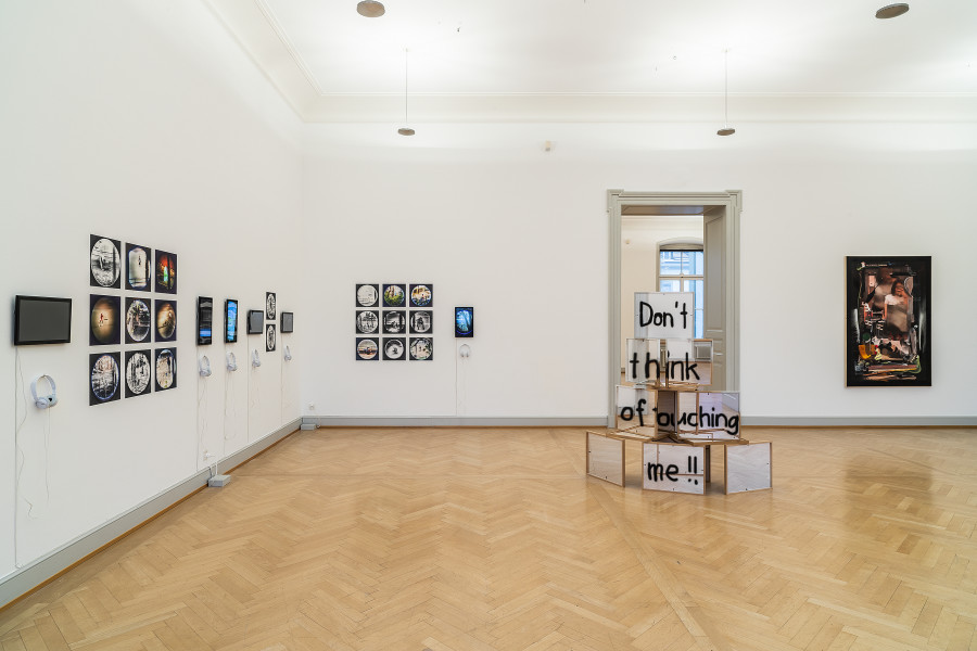 Heimspiel 2021, Installationsansicht, Kunstmuseum St.Gallen, Foto: Anna-Tina Eberhard