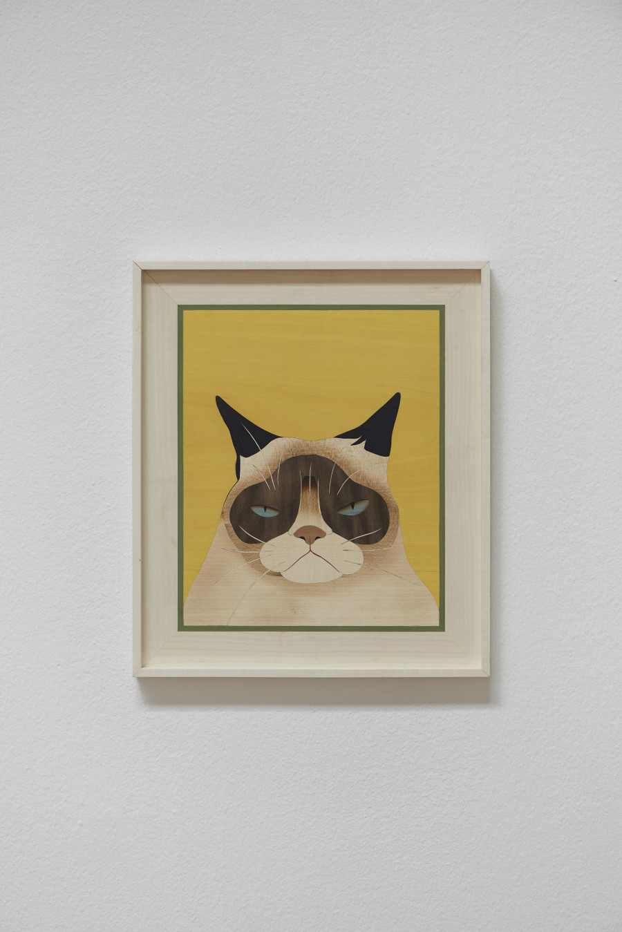 Camille Blatrix, installation view, Standby Mice Station, Kunsthalle Basel, 2020, view on Grumpy Cat (Summer), 2020. Photo: Philipp Hänger / Kunsthalle Basel. Courtesy of the artist; Galerie Balice Hertling, Paris, and Andrew Kreps Gallery, New York