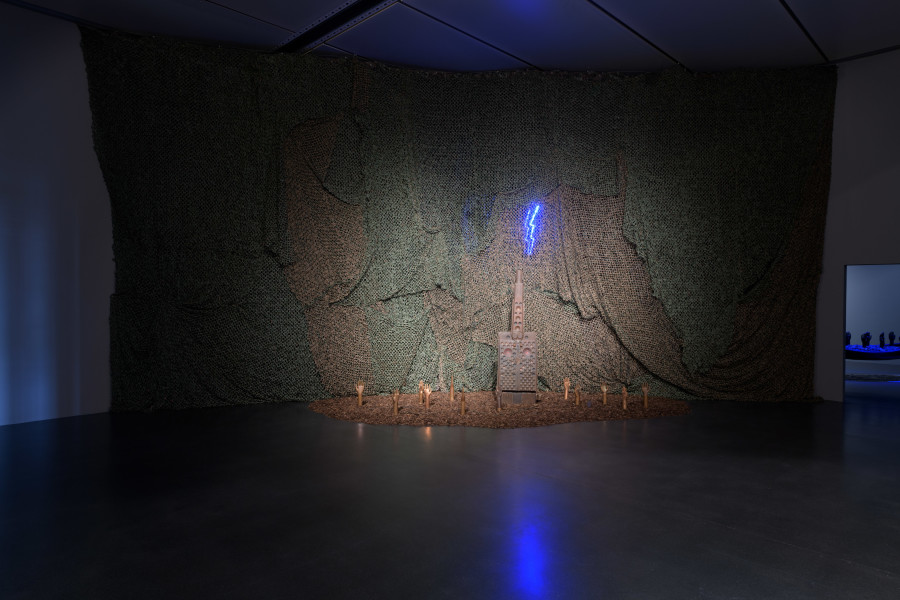 Betye Saar: Serious Moonlight, Installation view, 2023, Photo: Kunstmuseum Luzern, Marc Latzel.