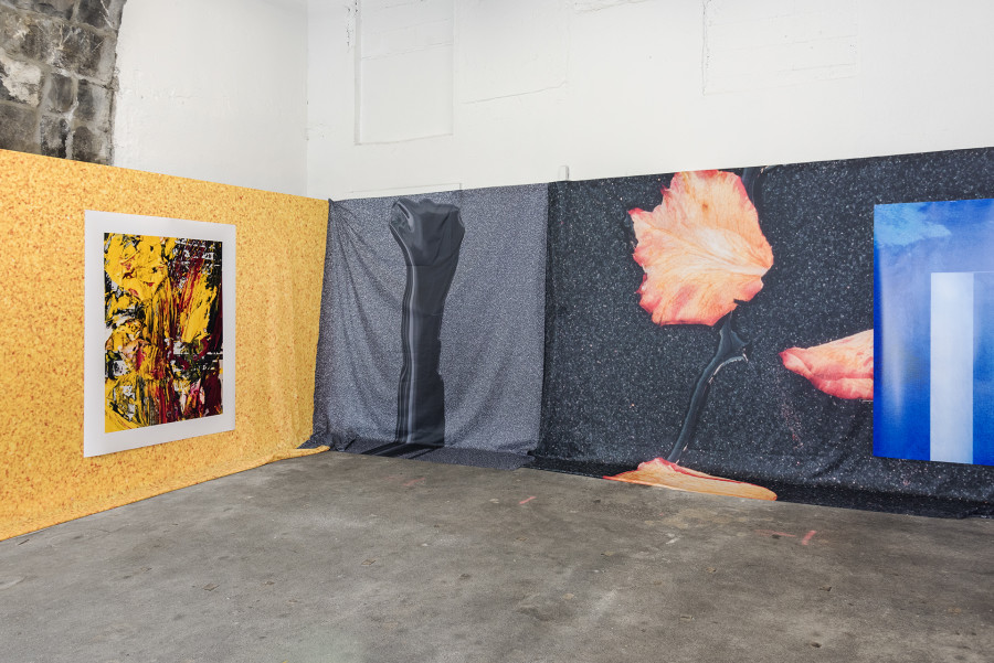 Installation view, Marius Glauer, FREEZE, Bad Posture, 2024. Photo credit: Remy Ugarte Vallejos