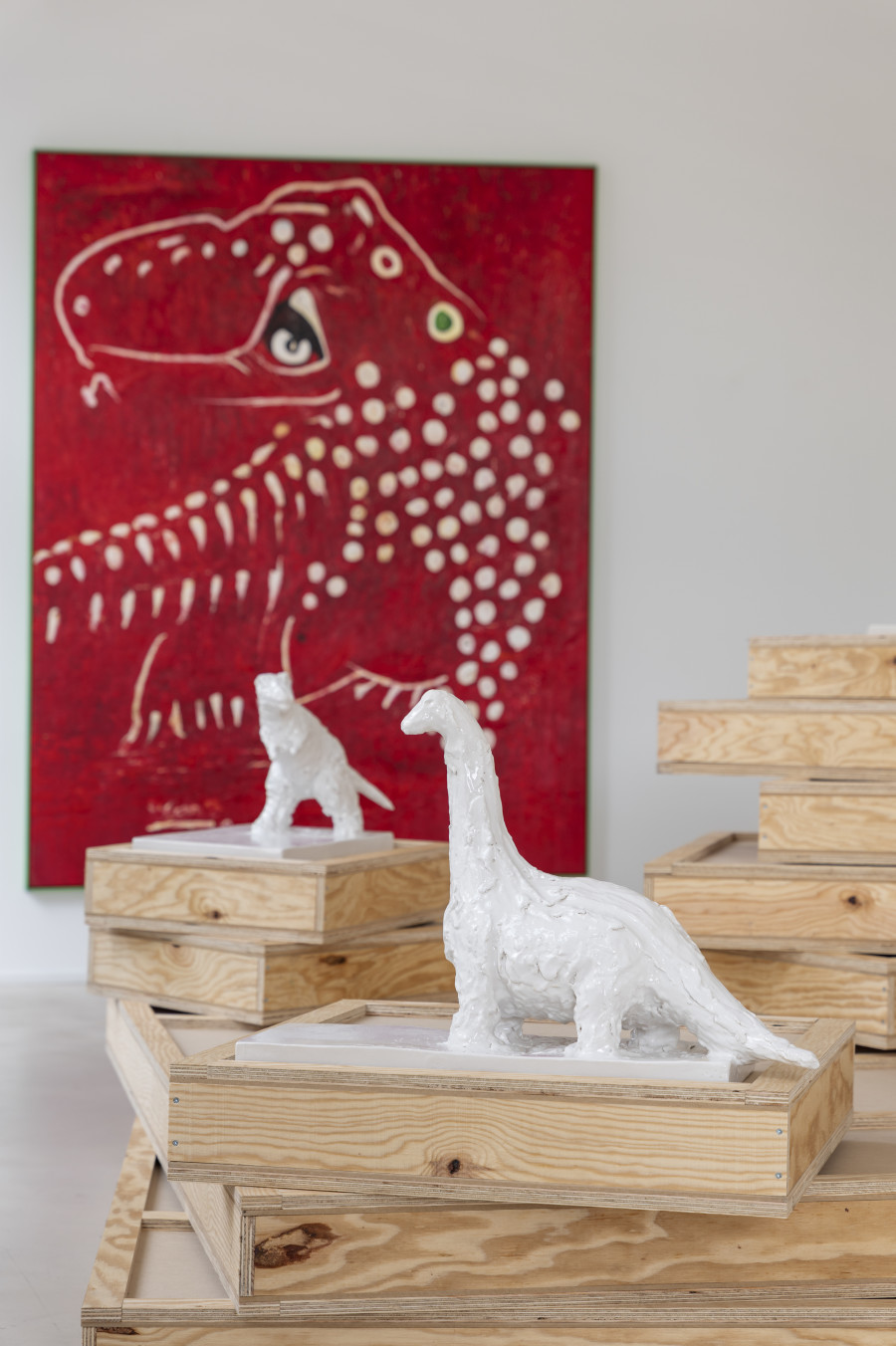 Exhibition view, Fabian Marti, PFUUS JITZ!, Wilde, 2025. Photo credit: Studio Eric Bergoend. Courtesy of the artist and Wilde