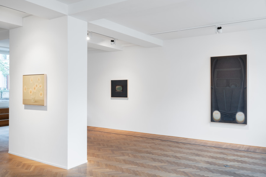 Installation view of Johnny Izatt-Lowry, 'In, and just outside of', 2024, Galerie Fabian Lang, Zürich. Credit: Courtesy of the artist and Galerie Fabian Lang. Copyright: © Fabian Lang