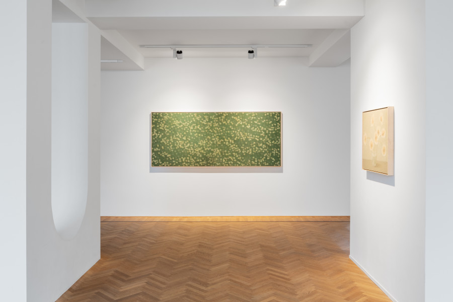 Installation view of Johnny Izatt-Lowry, 'In, and just outside of', 2024, Galerie Fabian Lang, Zürich. Credit: Courtesy of the artist and Galerie Fabian Lang. Copyright: © Fabian Lang