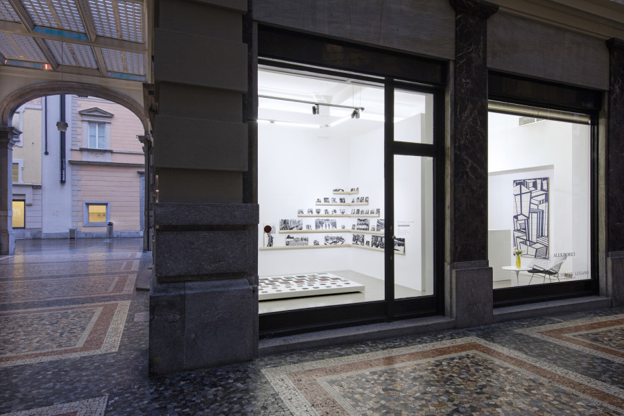 Alex Dorici "Diario di Viaggio" 2020 Installation view Buchmann Lugano
