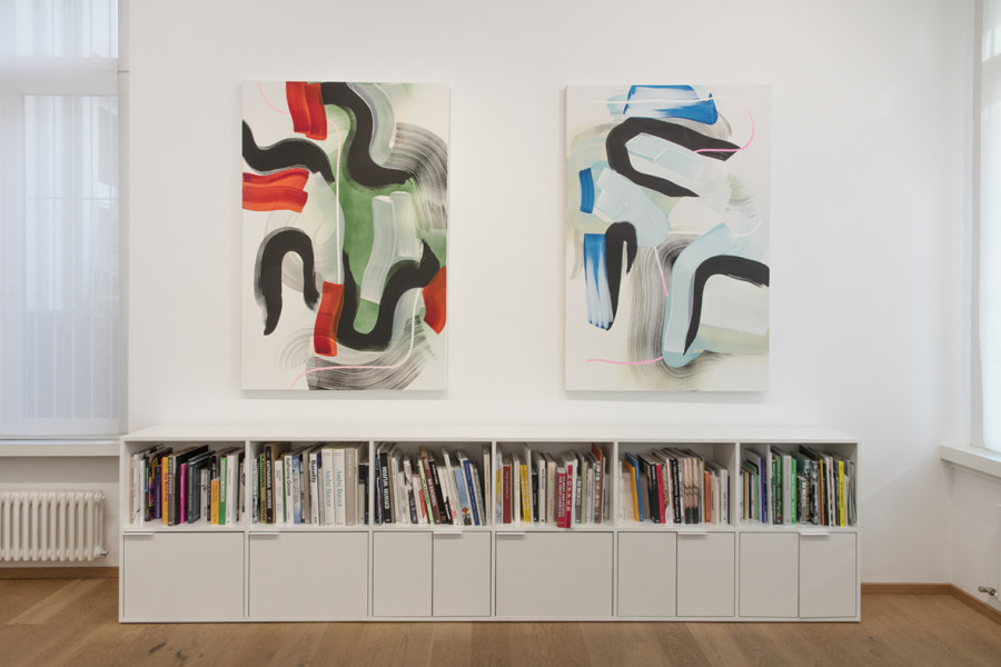Marius Lüscher, New Shapes, Installation view, Livie Gallery, photos by Esther Mathis