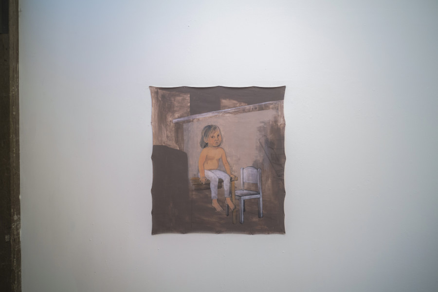 Exhibition view, Surely Tomorrow, Hugo Baud & Olive B. Godlee, Espace Sébeillon, Lausanne, 2025. Photo credit: Daniel Walcher