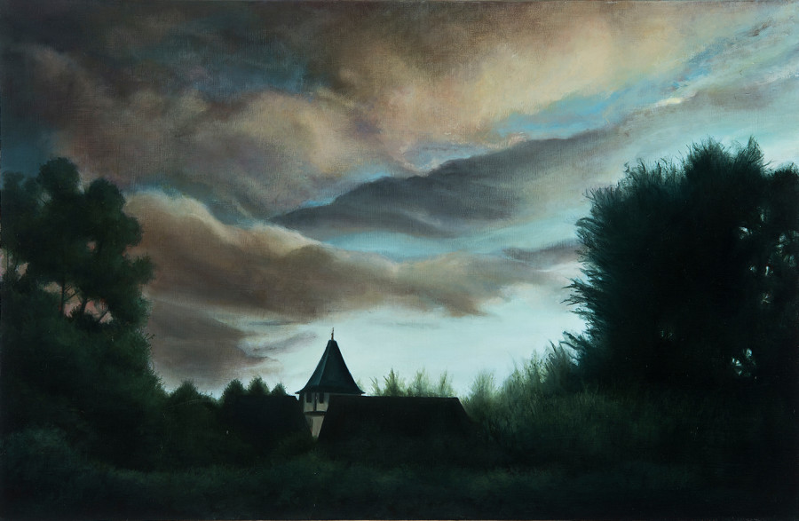 Antoine ROEGIERS, Après l’orage, 2020. Oil on canvas, 60 x 92 cm, (Ref. ROE09058)