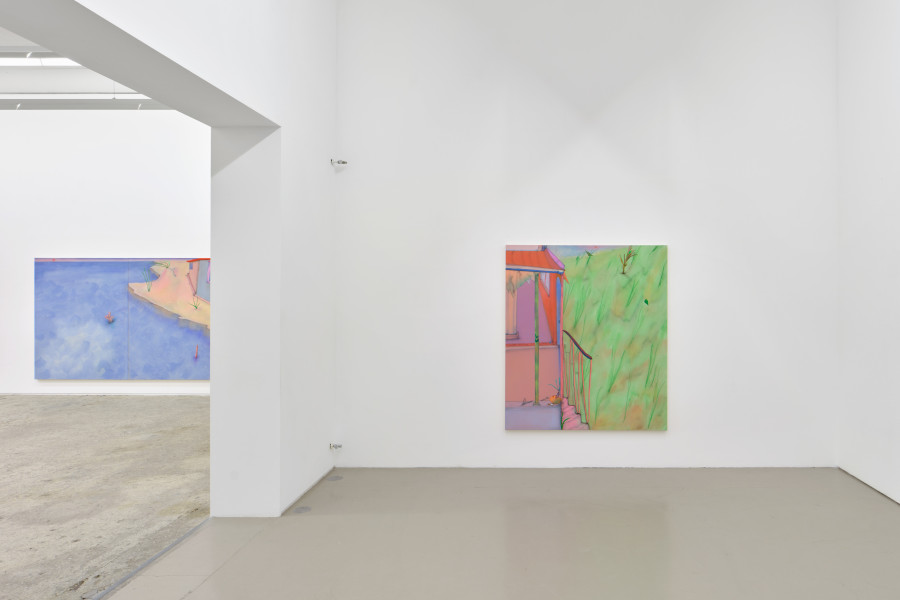 Exhibition view, Fabian Treiber «Most Common Things», Galerie Mark Müller, 2023.