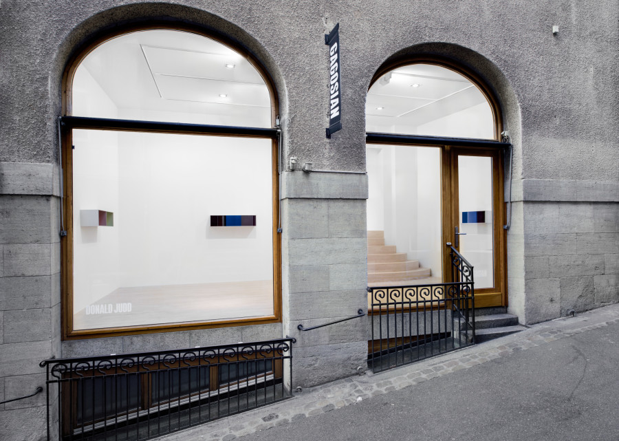 Donald Judd, Basel, Installation View, 2024. © Judd Foundation/Artists Rights Society (ARS), New York. Photo: Maris Hutchinson. Courtesy Gagosian