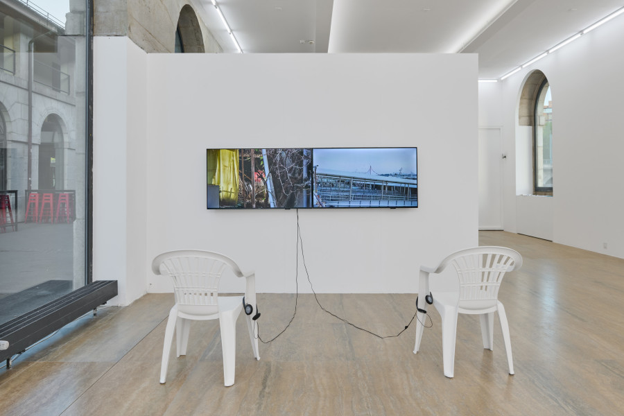 Inherited Times. Chaolin Li, The Letter from Home, 2026. © Thomas Maisonnasse | Halle Nord 2026