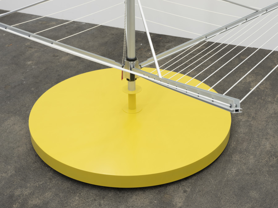 Installation view, Judith Kakon, Violets, lilacs, iodine, and violence, Tunnel Tunnel, Lausanne, 2025-2026. Photo credit: Julien Gremaud